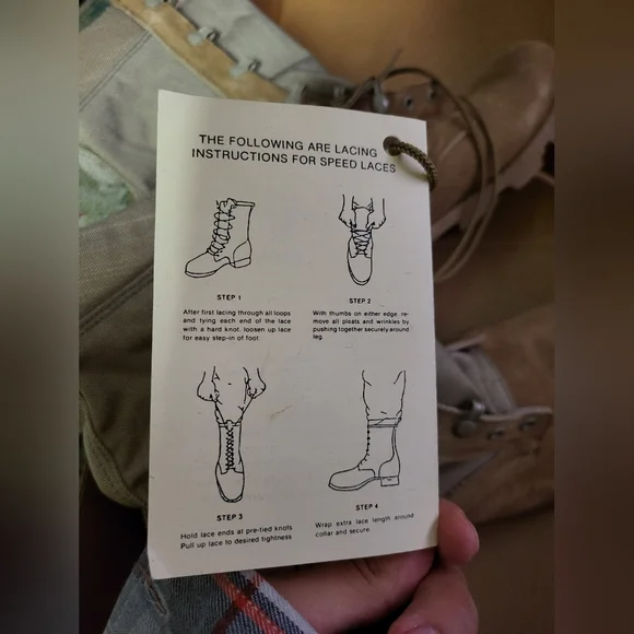 Belleville Combat Boots Hot Weather Type II Tan Suede Size 14N New with box - Picture 10 of 13